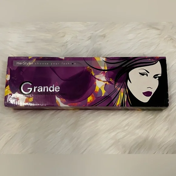 Herstyle Vibrant Purple Hair Curling Wand - Picture 3 of 7